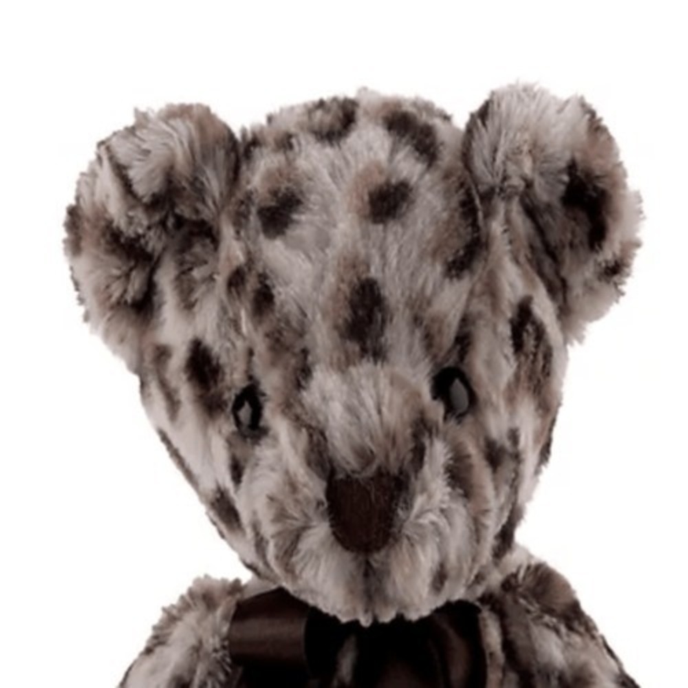 Dennis Basso 2012 Collectible Plush Teddy Bear Leopard Print Faux Fur 12" NIB - Picture 5 of 6
